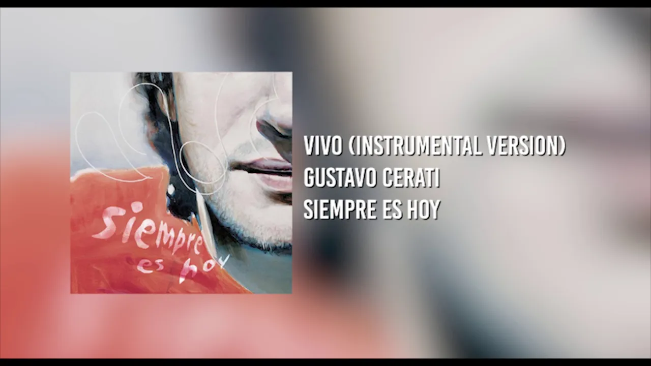 Gustavo Cerati - Vivo (Instrumental) Gustavo Cerati - Vivo (Instrumental)