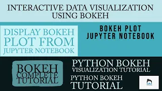 Python Bokeh Interactive Data Visualization Tutorial Display Plot Inside Jupyter Notebook Part 3
