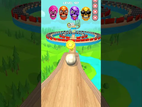 Which 💀haed  Cross this Circle ⭕#shorts #goingballs #yoytubeshorts #shortsfeed ##gameplay