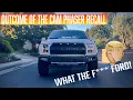 Cam Phaser Recall What it did to my Raptor Wtf Ford