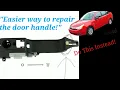 2008-2011 Ford Focus door handle repair hack So much easier