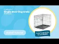 Carlson Single-Door Dog Crate Double-Lock - Install Tutorial