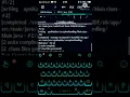 HELLO WORLD program in Java shorts