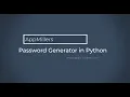 How to Create a Random Password Generator in Python