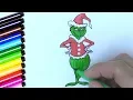 The Grinch Coloring page for kids