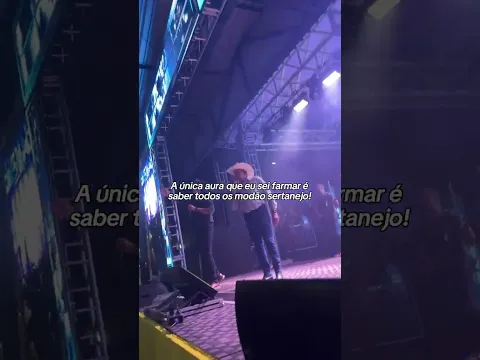 Essas coisas de six seven, não sabemos… Mas coloca um sertanejo, que vamos cantar tudinho! ❤️🎶