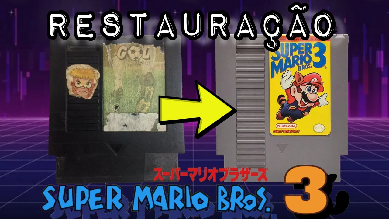 RESTAURAÇÃO SUPER MARIO BROS 3 !!!!