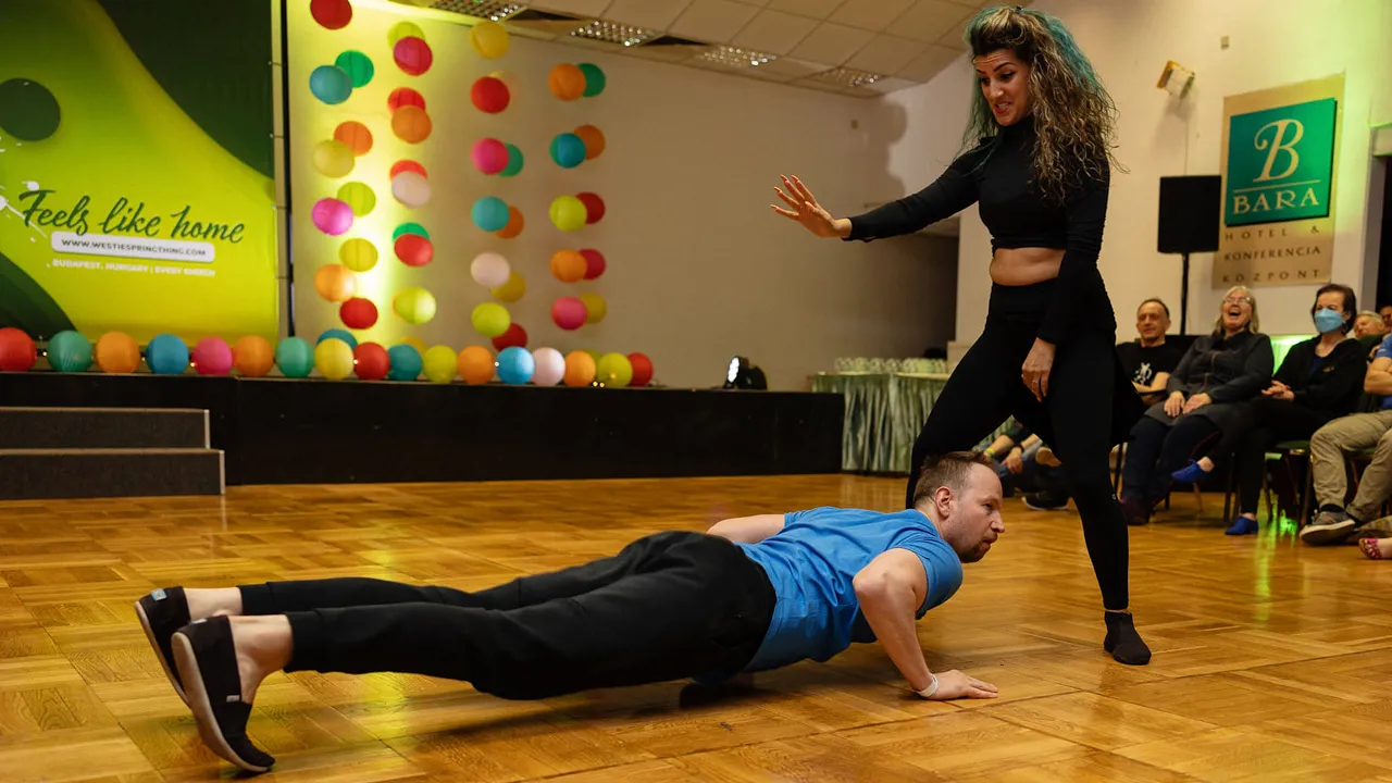 Attila Pártos & Karin Kakun "Drop That Booty Down Low" - Pro Jack&Jill - Westie Spring Thing 2022