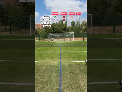 4 shots challenge #football #footballskillschallenge #soccer