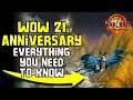 WoW's 21st Anniversary Event ! ALL YOU NEED TO KNOW GUIDE ! World of Warcraft  #wow #worldofwarcraft