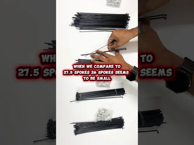 Electric Bicycle Spokes for MTB 29 inch Wheel Size overview video