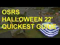 OSRS Halloween Event 2022 QUICKEST GUIDE 18 second guide