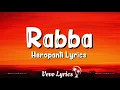 Rabba (Lyrics) Heropanti - Mohit Chauhan, Tiger Shroff, Kriti Sanon