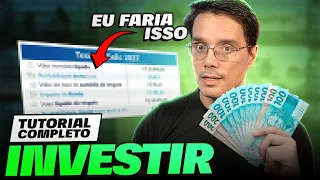 3 INVESTIMENTOS QUE EU FARIA SE TIVESSE QUE COMEÇAR DO ZERO EM 2026