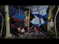 Lagu Camping hujan deras haror, bermalam dihutan mengunakan Hammock, ketakutan diganggu makhluk ini