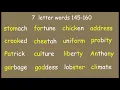 7-Letter Words Phonetic Sounds Letter Breakdown Clear Pronunciation Decoded 200 words