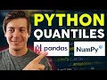 Understanding Quantiles in Python A Step-by-Step Guide Numpy Pandas