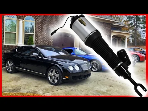 DIY Installation of Air Suspension on Bentley Continental GT Front Strut