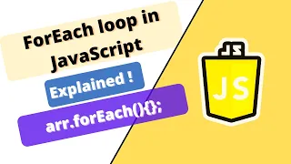 JavaScript Course forEach loop in JS forEach method of array object in JS