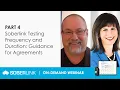 Soberlink Testing Frequency and Duration Guidance for Agreements