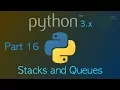 Learn Python - Stacks and Queues
