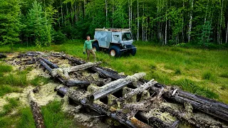 Нашёл. ИЗБУ! ВАХТУ и "АЗС" Добыл ХИЩНИКА И ПОПАЛ В ШТОРМ.
