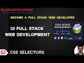 Day 12 CSS Tutorial Full Stack Web Development CSS Selectors