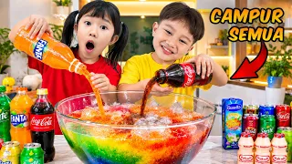 NEKAT MENCAMPUR 40 MINUMAN UNTUK DI MINUM