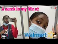 A week in my life at Walmart FITTING ROOM APPAREL ASSOCIATE