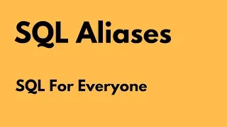 SQL For Everyone - Tutorial 28
