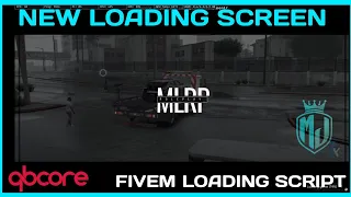 QBCore New Loading Screen FREE FiveM Roleplay Scripts FiveM Tutorial 2023 MJ DEVELOPMENT