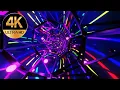 Lagu 10 Hour 4k TV Fast Moving Relaxing NEON Blue Pink Color Abstract Background Video, Screensaver