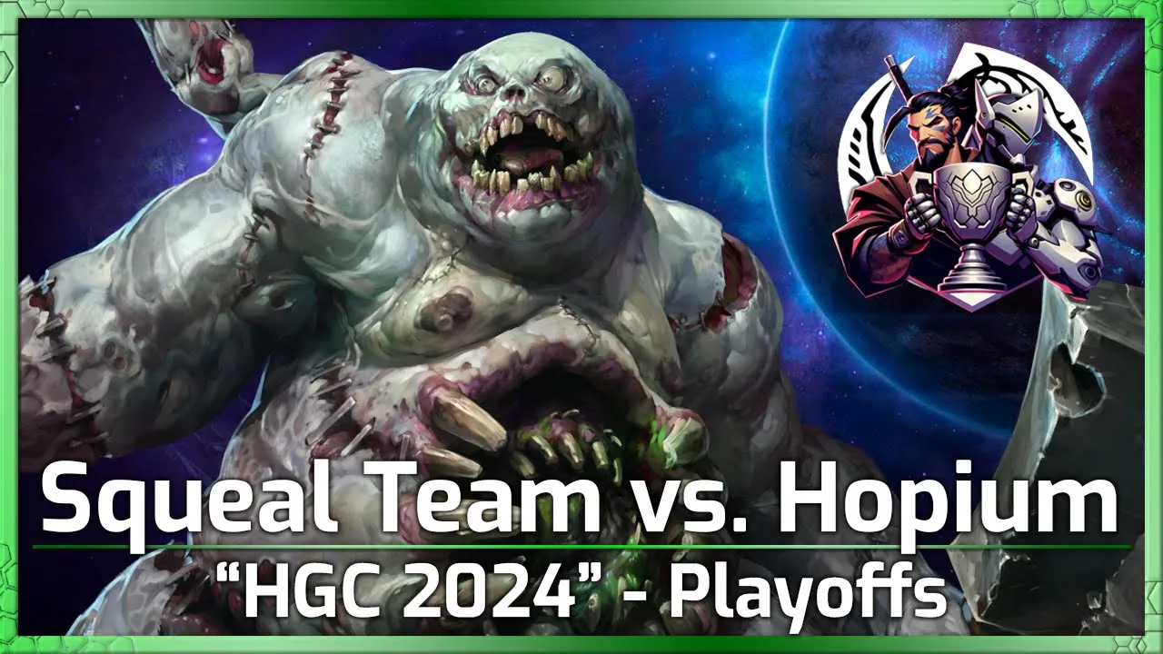 Squeal Team vs. Hopium Incoming - HGC 2024 - Heroes of the Storm
