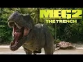 MEG EATS T-REX OPENING SCENE - Meg 2 The Trench 2023