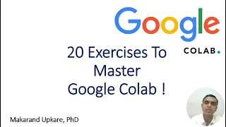 20 Exercises To Master Python Google Colab