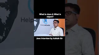 what is class and object by Ashish Gadpayle sir