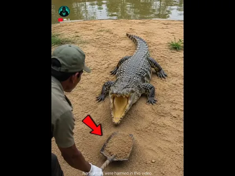 😱முதலை வாயில ஏன் மண்ணை அள்ளி போடுறாங்க⁉️ #shorts #facts #tamil