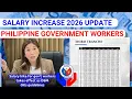 SSL Table 2026 Salary Increase Update Schedule 3rd Tranche for Philippine Government Workers