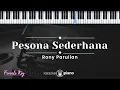 Download Lagu Pesona Sederhana  - Rony Parulian (KARAOKE PIANO - FEMALE KEY)