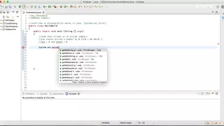 Intro to Java - System out print