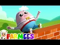 Download Lagu humpty dumpty sat on a wall | nursery rhymes Farmees | kids songs | baby rhymes by Farmees