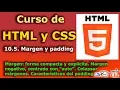 HTML and CSS Course 10 5 Margin and padding