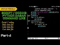 Tutorial Script coding python part-4 buka data lihat data cari data
