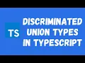 42 Discriminated Union Types in the Typescript