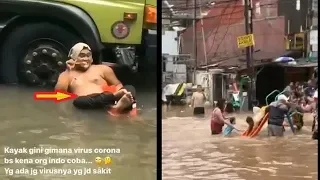 Download KOPLAK !! 5 AKSI WARGA YANG KELEWAT SANTUY DITENGAH BANJIR, BIKIN GELENG KEPALA !! MP3