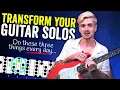 How To Play Melodic Guitar Solos (3 Key Steps...)