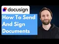 Docusign Tutorial for Beginners 2026 How to Send Sign Documents Online Full Guide 2026