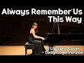 Download Lagu Always Remember Us This Way | AI Lip Sync Tribute at the Piano #LadyGagaCover #emotionalballad