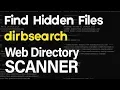 Find Hidden Files Directories and Pages using dirbsearch Scanner