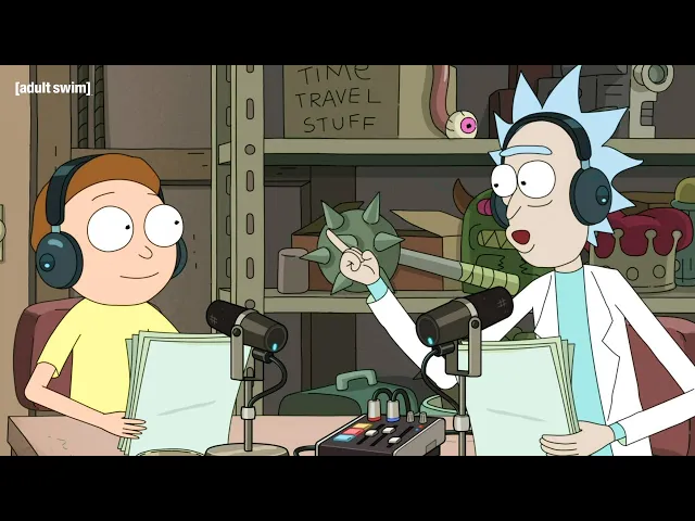 Rick and Morty Advertise Boxers on Their Podcast